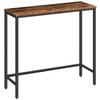 HOOBRO Narrow Console Table, 29.5" Small Entryway Table, Thin Sofa