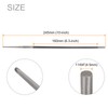 sourcing map Chainsaw File, 11/64"(4.5mm) Round Sharpening Hand Files Tool