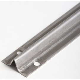 Premium Screw Down Track for Sliding Glass Doors | Stainless Steel | Patio Glass Door Replacement Hardware Repair - Screws NOT Included (Length 6 ft)