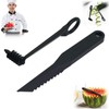 Kitchen Spiral And V-Shaped Tools, Blade Julienne Cutter,Fruit Shape Cutters,Multifunctional