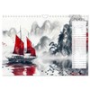 Chinas Harmonie - Terminplaner mit Landschaften und Symbolen (Wandkalender 2025