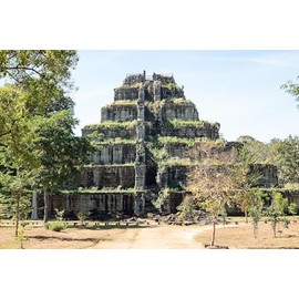 History Galore 24x36 Gallery Poster, The Pyramid of KOH Ker KOH Ker Lingapura was briefly The Capital of Kambuja