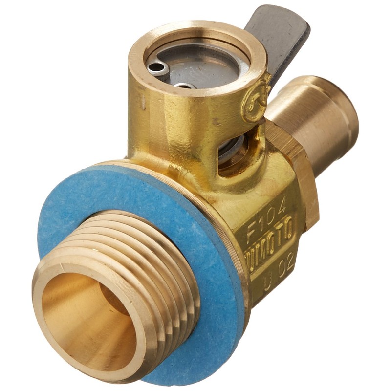 FUMOTO F104N Valve W/Nipple M18-1.5 Threads