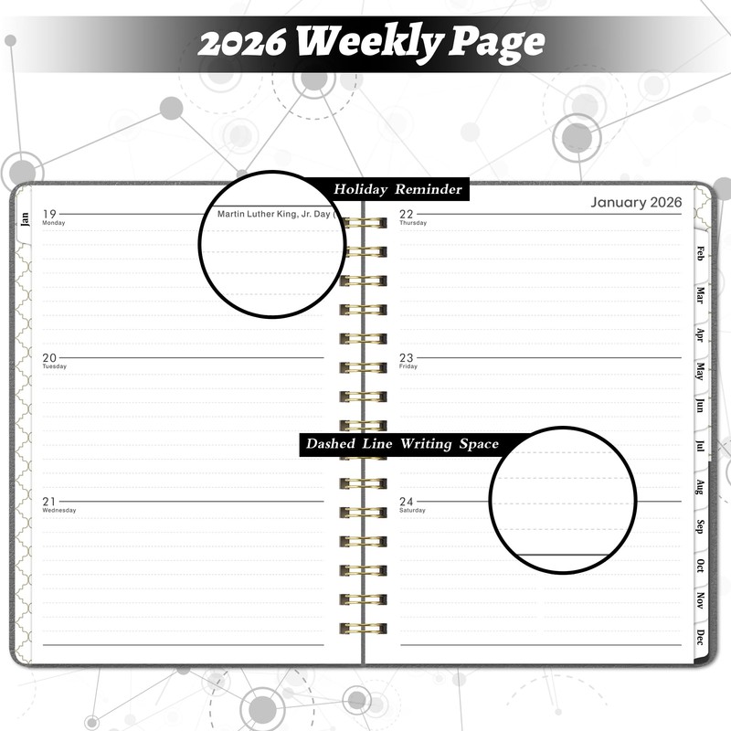2026 Planner - 2026 Planner Weekly and Monthly from Jan.