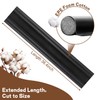 Door Draft Stopper, Door Noise Blocker, Soundproof Door Seal, Cuttable,