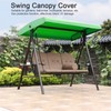 Outdoor Garden Courtyard Waterproof Dust‑Proof Windproof Swing Canopy Cover Accessory