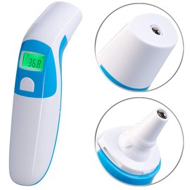 newgen medicals Fever Thermometer: Medical 3-in-1 Infrared Thermometer for Ear, Forehead and Air (Infrared Fever Thermometer, Forehead Thermometer, Digital Ear Thermometer)