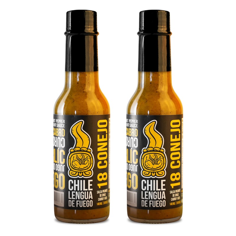 Hot Sauce | Chile Lengua de Fuego (Pack of 2,