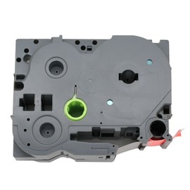 BROVACS 1 Pack Black on Fluo Orange Label Tape Compatible for Brother P-Touch TZ B51 TZe B51 24mm 1" OPA1325
