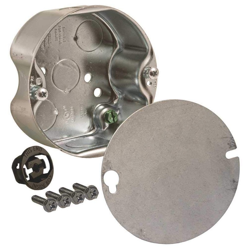 Hubbell Wiring 296-1 Raco Round Ceiling Fan Support Box with