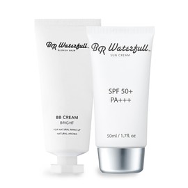 BR Waterful BB Cream 40ml + Sun Cream 50ml Bright (Bright Skin) / 비알워터풀 비비크림40ml + 썬크림 50ml 브라이트（밝은피부）