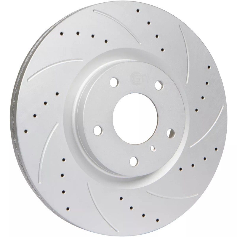 GT//Rotors [Front Kit] Brake Rotors & Ceramic Pads for Honda
