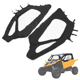 Kojem Soft Upper Door Kit Compatible with 2020-2024 Polaris RZR PRO XP/Turbo R Ultimate Premium Sport LE 2022 Polaris RZR PRO R 2-Seat Window Door Enclosure Kit