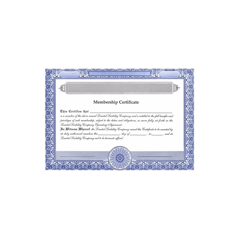 LLC Kit (Red) - Binder, Slipcase, Operating Agreement, Membership Certificates,