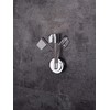 RIDDER VacuumCap Isa Shower Head Holder Flexible Chrome Approx. 65