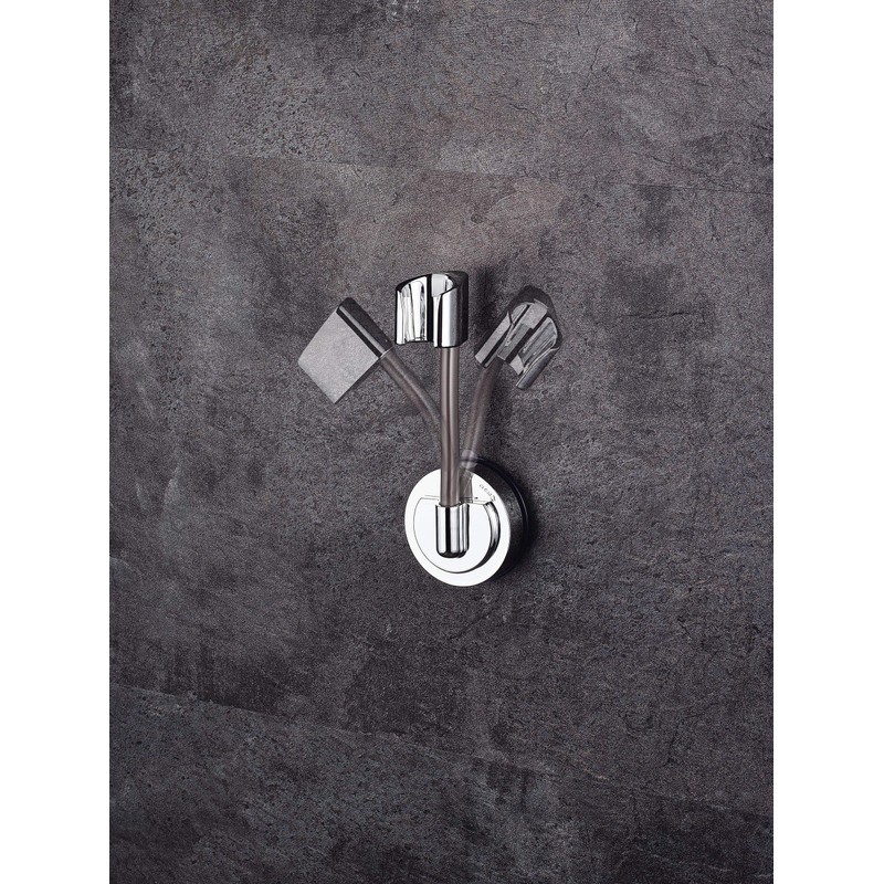 RIDDER VacuumCap Isa Shower Head Holder Flexible Chrome Approx. 65