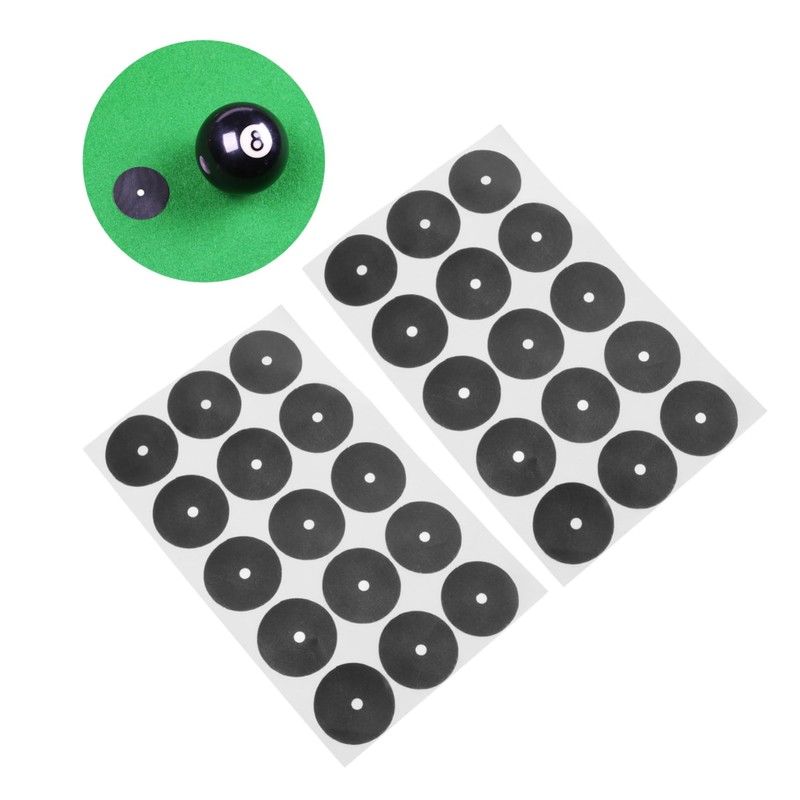 Kisangel Pool Table Necessity Billiard Spot Stickers 2 Pack of