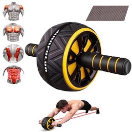 Rueda para Abdominales y Central Redonda con Estera de Esponja