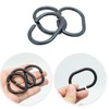 12 Pcs Plastic Shower Curtain Ring,Bathroom Shower Window Rod,C-Shaped Shower