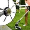WORUIB Strimmer Head, 18cm Steel Wire Weed Trimmer Head, Durable