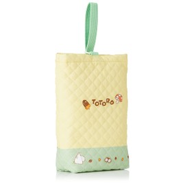 Marushin 1025001500 Quilted Shoe Bag, My Neighbor Totoro, Smiling Totoro