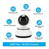 Pan Tilt Security Camera Wireless Wifi Wide Angle Panoramic Camera