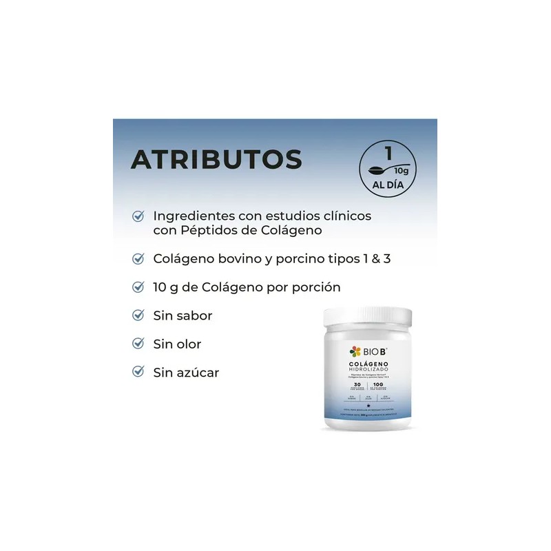 Bio B | Colágeno Hidrolizado Verisol® En Polvo