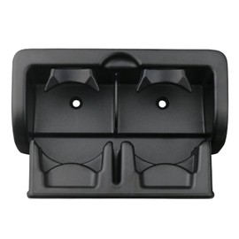 Osompar Rear Seat Console Cup Holder for Infiniti QX56 2012 2013 QX80 2014-2018 Nissan Armada 2017 2018 2019 Replaces 88741-1LK3D Second Row Seat Cup Holder Panel