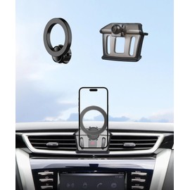 MaserWeller Car Phone Holder for Nissan Murano 2015-2024 Accessories, 360° Rotation Phone Mount Compatible with MagSafe, Cell Phone Holder Does Not Affect Air Vent