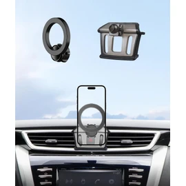 Car Phone Holder for Nissan Murano 2015-2024 Accessories, 360° Rotation Phone Mount Compatible with MagSafe, Cell Phone Holder Does Not Affect Air Vent