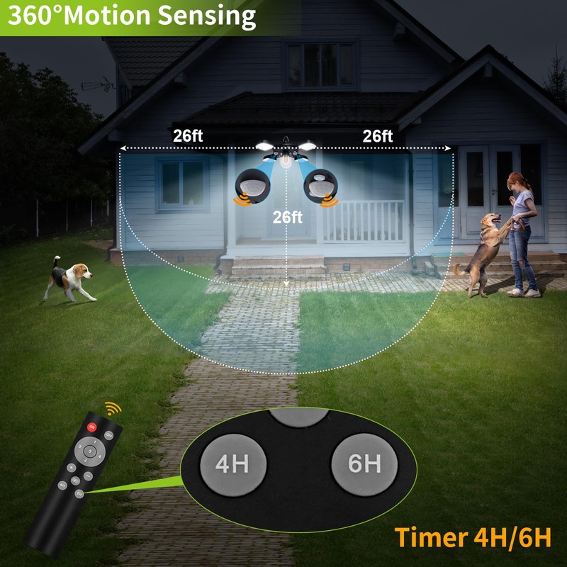 Solar Shed Light for Outdoor and Indoor with Motion Sensor,Upgrade