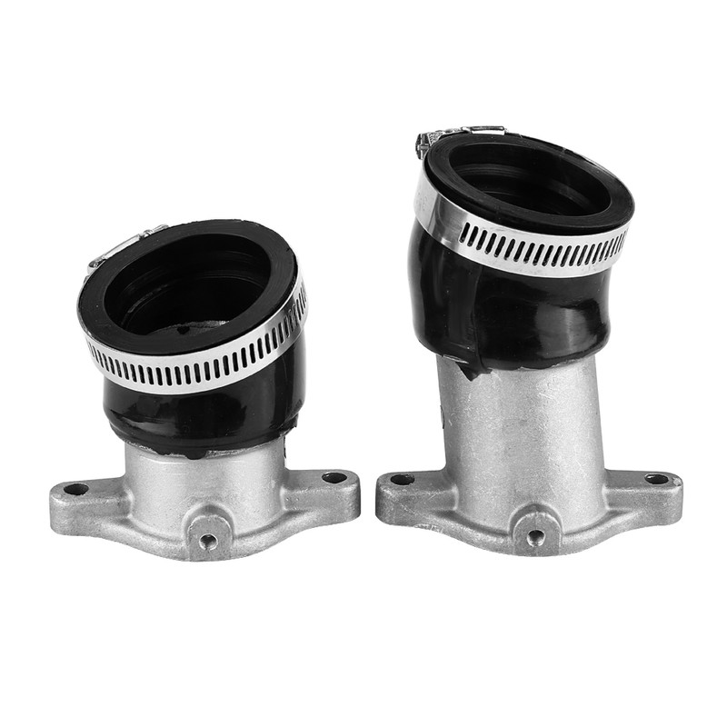 2PCS Aluminum Carburetor Intake Manifold for Honda CX500 1978-1982