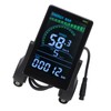 M6C Electric Bike LCD Display Meter ABS Electric Bike Display