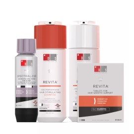 DS Laboratories Women's Hair Loss Kit PLUS - For Late Stages to Severe Hair Loss in Women