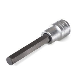 Teng Tools 6MM 1/2 Inch Drive Metric Hex 4.5 Inch Extra Long Chrome Vanadium Socket | Mechanic Tool | Hand Tool - M122506A-C