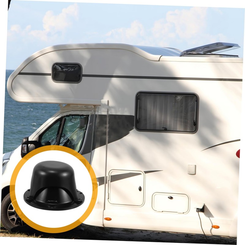 FUNOMOCYA 2 Inches Plastic Rv Roof Vent Hood Cover Camper