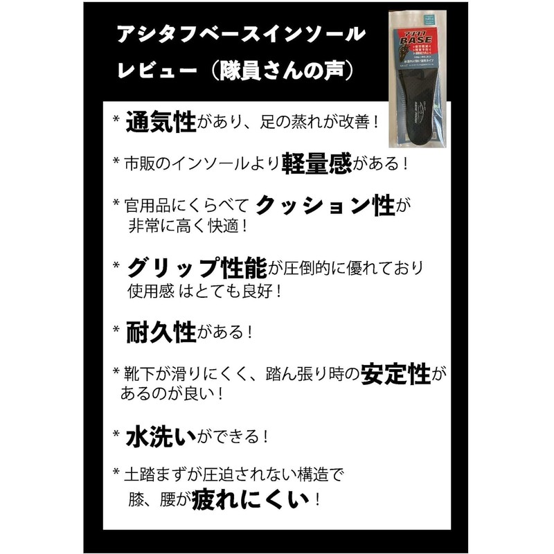 BMZ Cuboid Balance Theory Self-Defense Force Dedicated Functional Insole, Acitafu