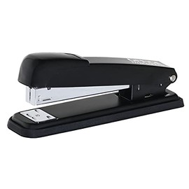 Office Products Office Stapler for 40 Sheets, Colour: Black, Type 24/6, 26/6, 23/6, 24/8, Metal Housing and Mechanism