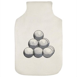 'Golf Ball Pile' Hot Water Bottle Cover (HW00036485)