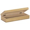 LAUBLUST Wooden Box with Lid - 24 x 10 x