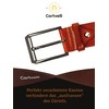 Cartvelli Premium Men's Leather Belt Made in Germany with Gift