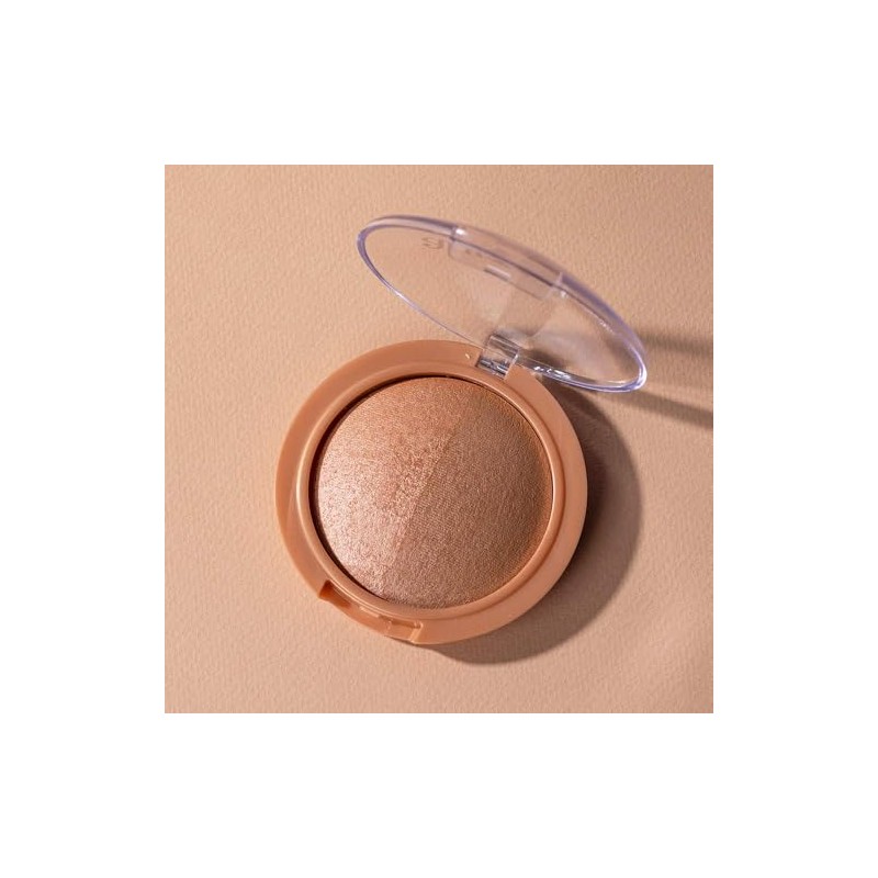 Helena Coelho Duo Blush Tan-Tastic for Women, Highly Pigmented, Satin