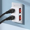 VSEER Grounded Outlet with ON/Off Switch (6 Pack), Single Power