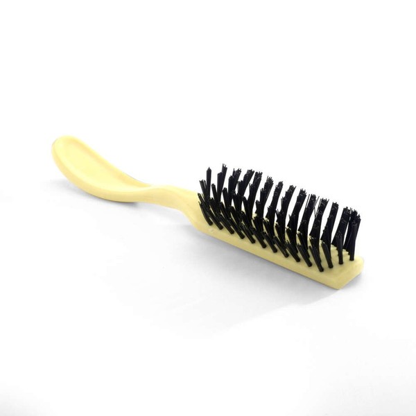 MediChoice Hair Brushes, Plastic Handle, Nylon Bristles, Ivory (Box of 12)