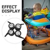 Homoyoyo Baby Walker Replacement Wheels Walker: 4Pcs Wheels Replacement Stroller