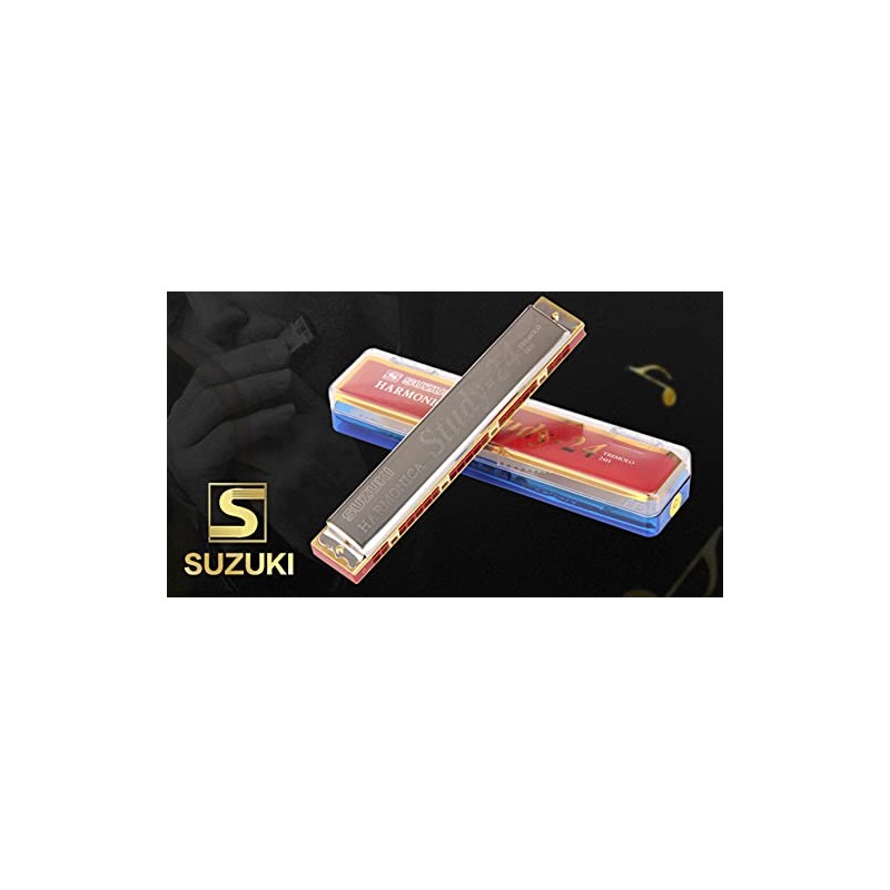 SUZUKI -24H C 24 Hole Duplicate Harmonica, Premium Suzuki Duplicate