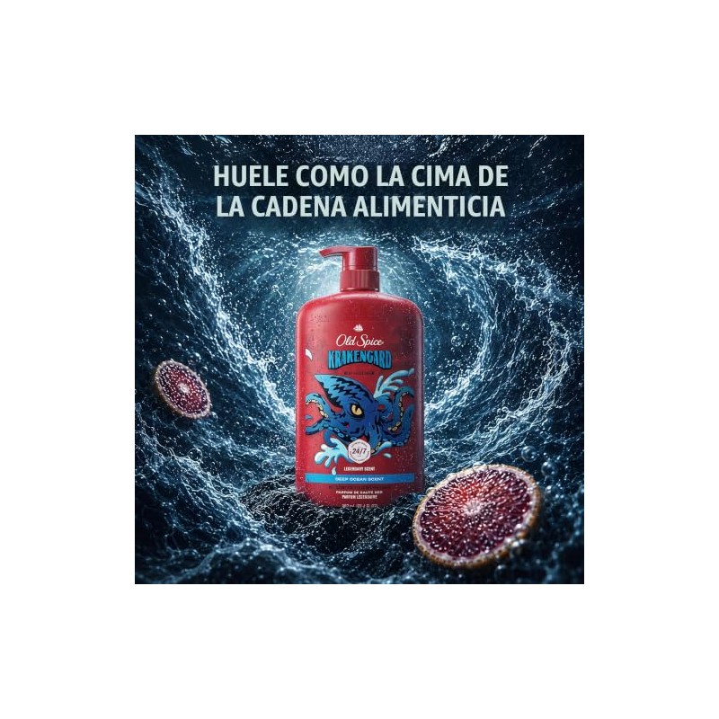 Old Spice Body Wash Krakengard 30 Fl Oz (Pack of