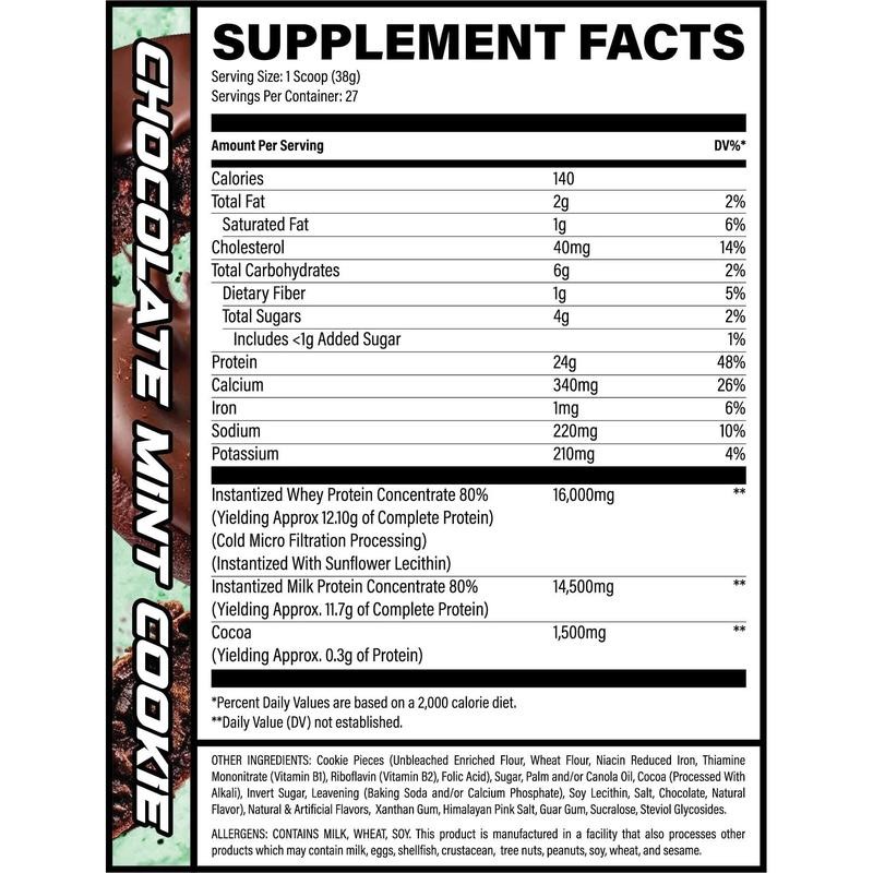 Feral Whey Protein - Variant: "LIMITED EDITION" Chocolate Mint Cookie