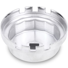 Smart Jerry - 64mm 14 Flutes Oil Filter Wrench Compatible with Toyota Lexus & Scion with Toyota's Cartridge Style Oil Filter System