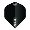 WINMAU Rhino Extra Thick Black Dart Flights - 10 sets